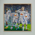 The Piroe Party - Framed Canvas Print