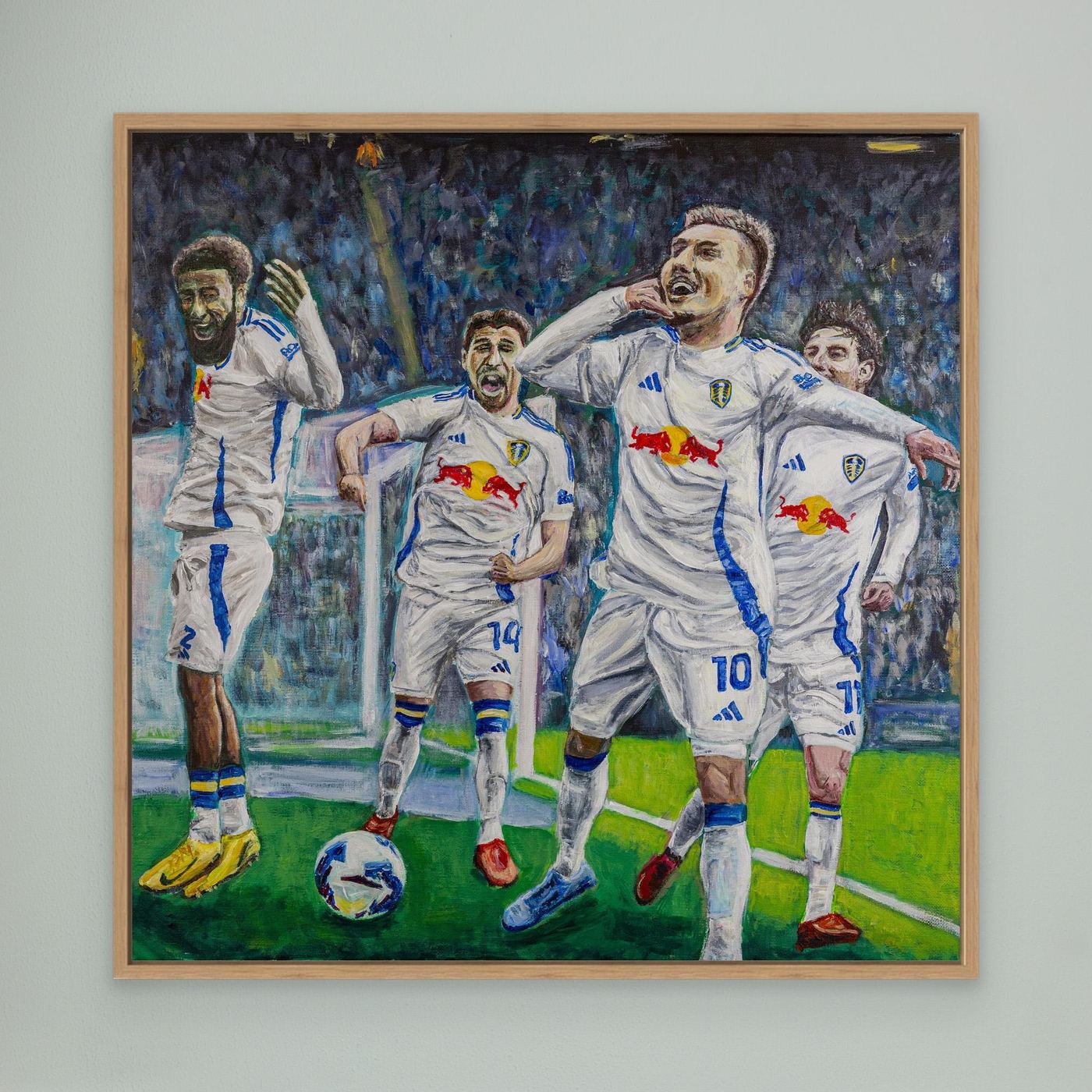 The Piroe Party - Framed Canvas Print