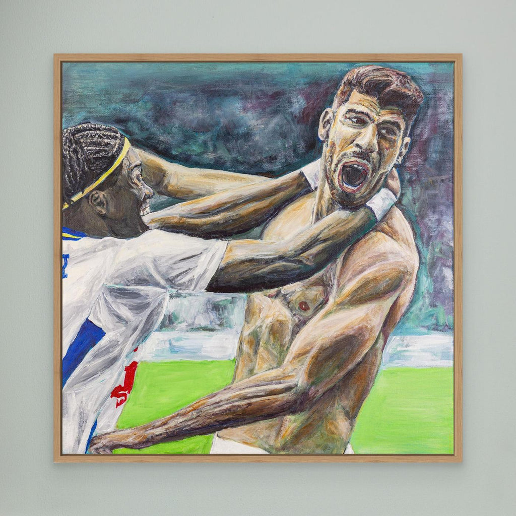 Champions Again (olé olé) - Framed Canvas Print