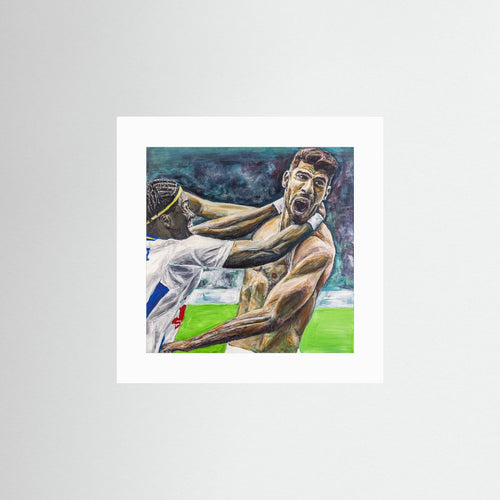 Leeds United Champions Again artwork celebrating promotion glory, football passion and unforgettable Elland Road scenes. Leeds United fine art print inspired by supporter emotion, title celebrations and iconic football memories.