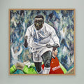 Tony Yeboah - Framed Canvas Print