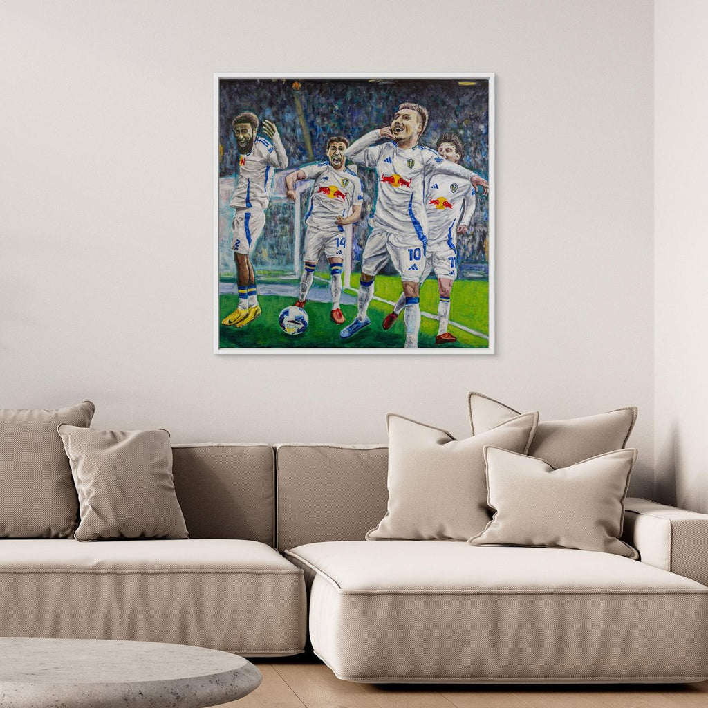 The Piroe Party - Framed Canvas Print