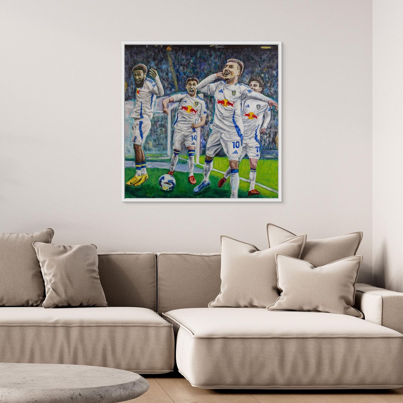 The Piroe Party - Framed Canvas Print