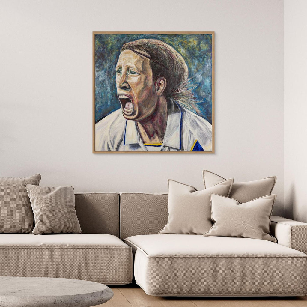 Luciano - Framed Canvas Print
