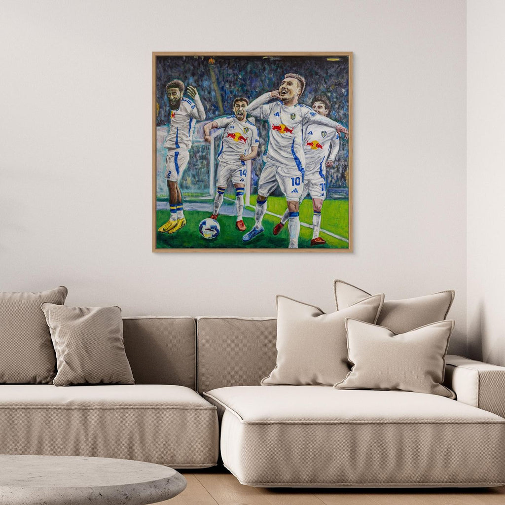 The Piroe Party - Framed Canvas Print
