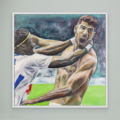 Champions Again (olé olé) - Framed Canvas Print